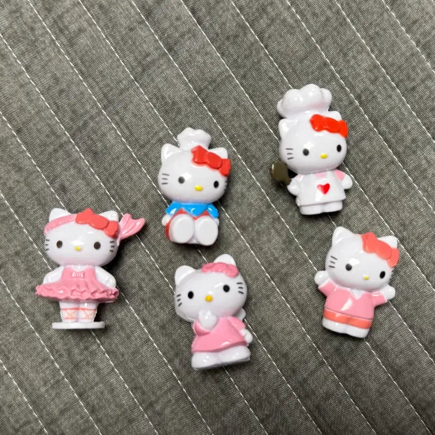 [BUNJANG] Sanrio Hello Kitty Surprise Egg Mini Figures Set (5 Types) / 산리오 헬로키티 서프라이즈에그 미니 피규어 5종 일괄 고전