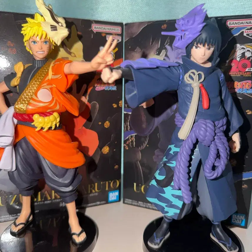 [BUNJANG] Naruto Sasuke 20th Anniversary Figure Bundle Set / 나루토 사스케 20주년 피규어 일괄
