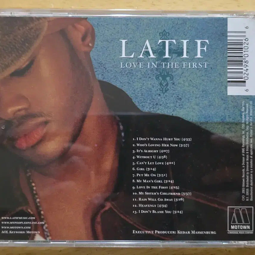 [BUNJANG] Latif Love In The First US CD / CD 음반 Latif 라티프 - Love In The First 미국반