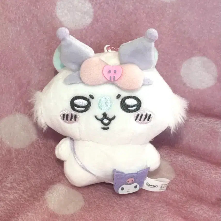 [BUNJANG] Sanrio Kuromi Momonga Mascot Plush / [오늘만] 먼작귀 모몽가 산리오 쿠로미 마스코트 누이