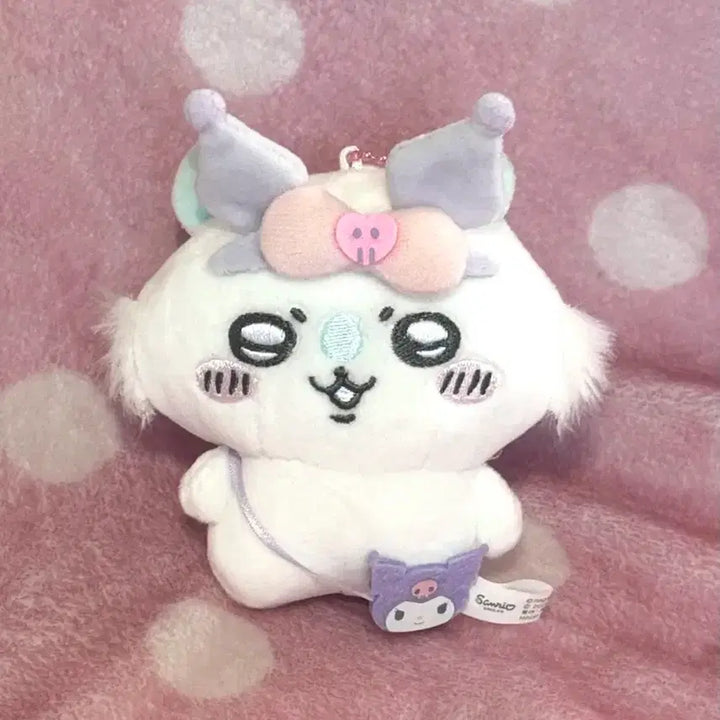 [BUNJANG] Sanrio Kuromi Momonga Mascot Plush / [오늘만] 먼작귀 모몽가 산리오 쿠로미 마스코트 누이