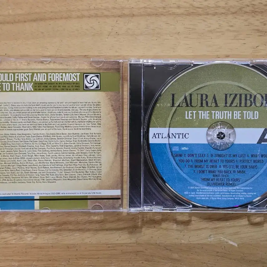 [BUNJANG] Laura Izibor Let the Truth Be Told CD / CD 음반 Laura Izibor 로라 이지보어 - Let the Truth Be Told