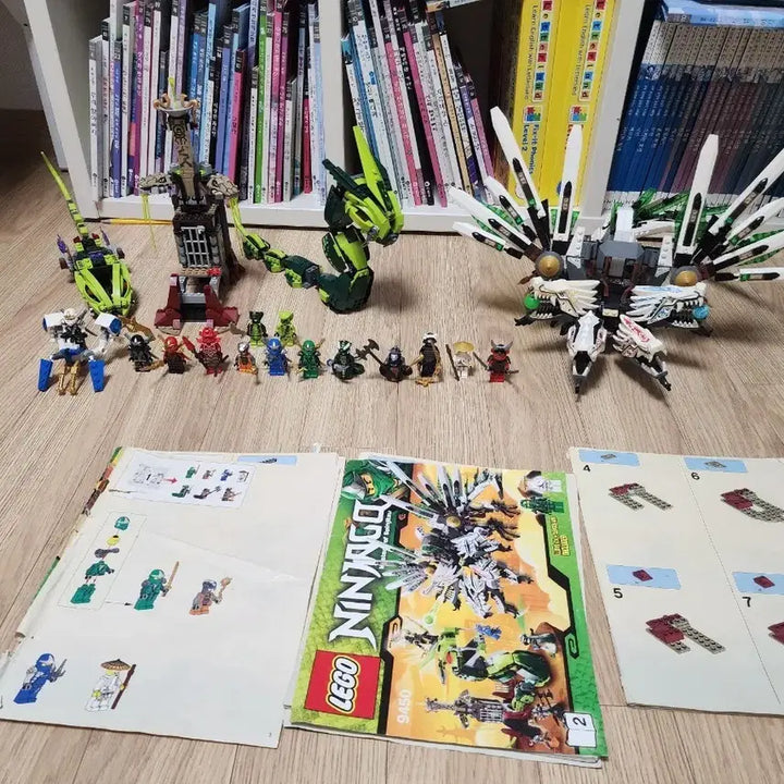 [BUNJANG] LEGO Ninjago 9450 Dragon Battle Complete Set / 레고 닌자고 9450 드래곤 전투 풀세트 (설명서 포함)