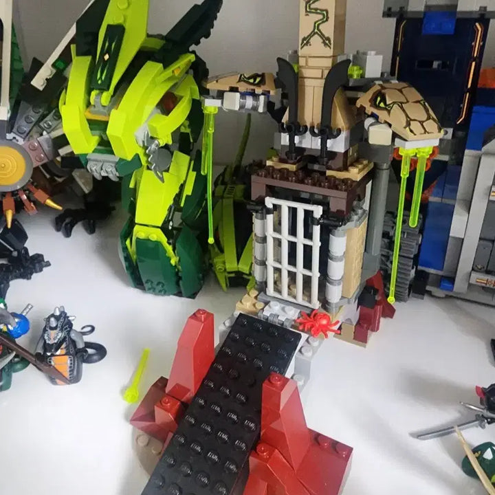 [BUNJANG] LEGO Ninjago 9450 Dragon Battle Complete Set / 레고 닌자고 9450 드래곤 전투 풀세트 (설명서 포함)