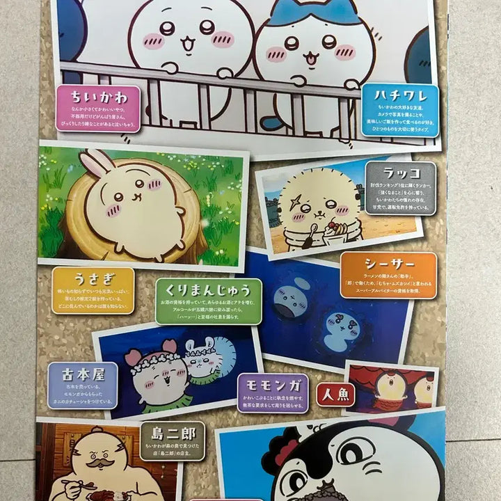 [BUNJANG] Chiikawa Japanese Pamphlet / (새상자에넣어서)치이카와 일본어 팜플렛