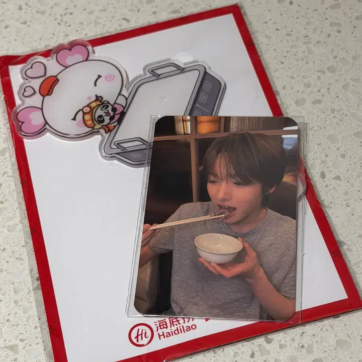 [BUNJANG] NCT Wish Sakuya Photocard &amp; Photo Prop Bundle Set / 하이디라오 엔시티 위시 사쿠야 포토카드 포토프롭 일괄 세트