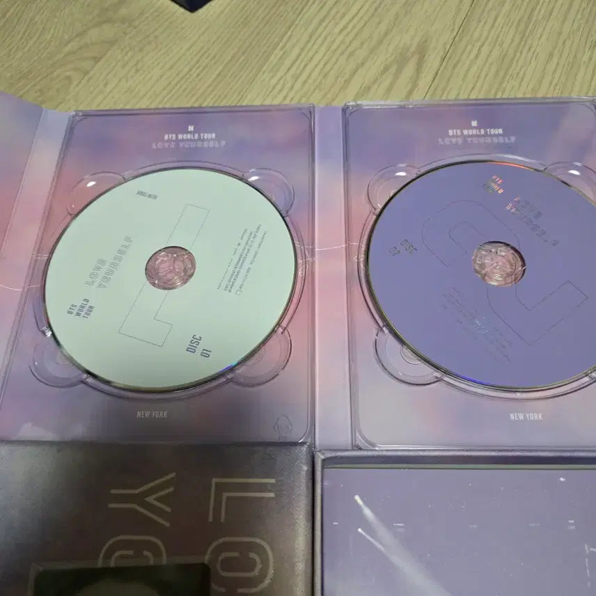 BUNJANG] BTS RM Love Yourself New York DVD Full Set w/ Photocard