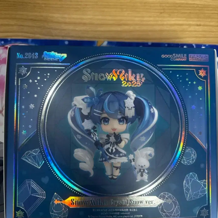 [BUNJANG] 2025 Yuki Miku Nendoroid Crystal Version (Unsealed) / 2025유키미쿠 크리스털버전 넨도로이드 개봉전시