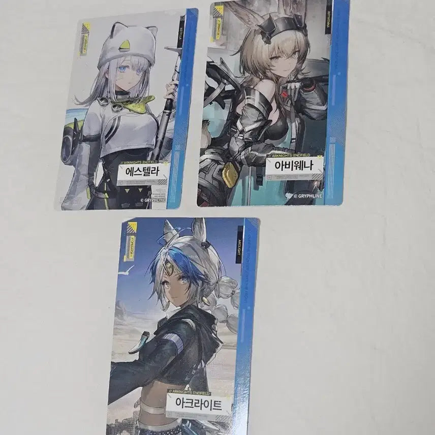 [BUNJANG] Arknights Endfield Estella Arklight Photocard Bundle Set / 명일 방주 엔드필드 에스텔라 아비웨나 아크라이트 포토카드 일괄 판매