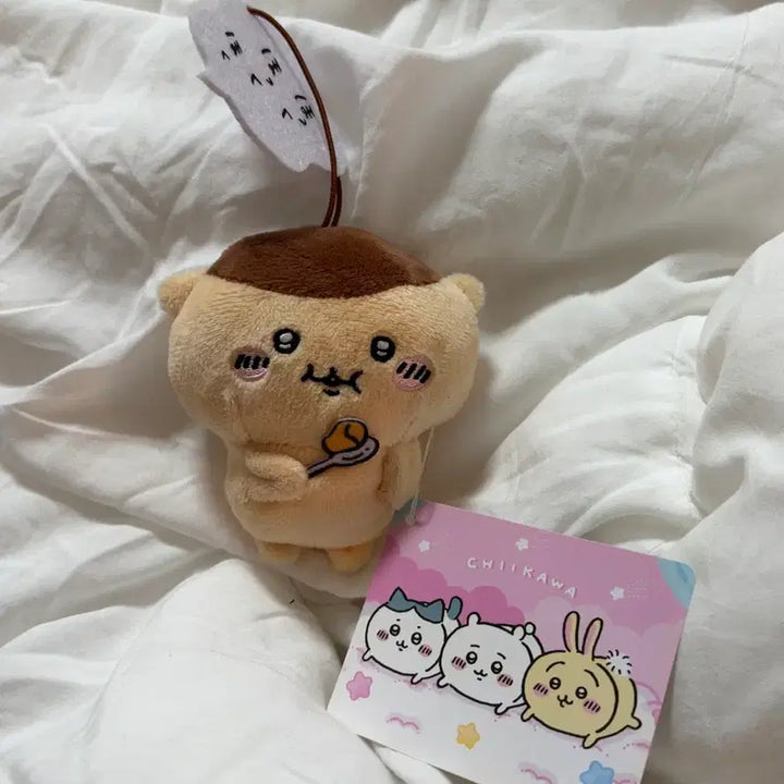 [BUNJANG] Chiikawa Kurimanju Pudding Plush / 치이카와 쿠리만쥬 푸딩