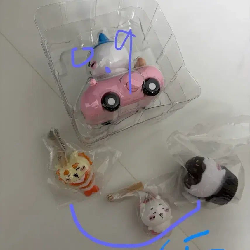 [BUNJANG] Munjakwi Cute Character Doll Set / 먼작귀