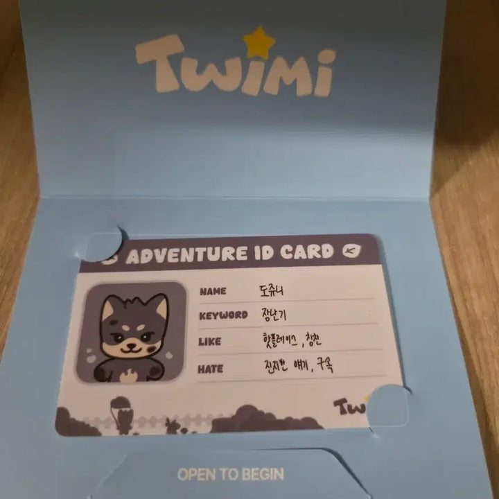 [BUNJANG] 2Wimi Dojuni ID Card / 투위미 도쥬니 ID카드