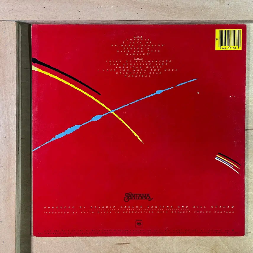 [BUNJANG] Santana Zebop! US 1981 LP / Santana Zebop! 미국 1981년 LP