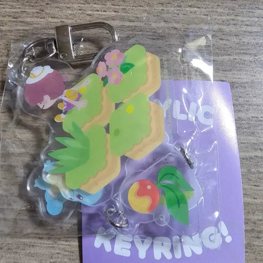 [BUNJANG] Poco Pía Squirtle Acrylic Keyring / 성수 무신사 포코피아 아크릴 키링 꼬부기
