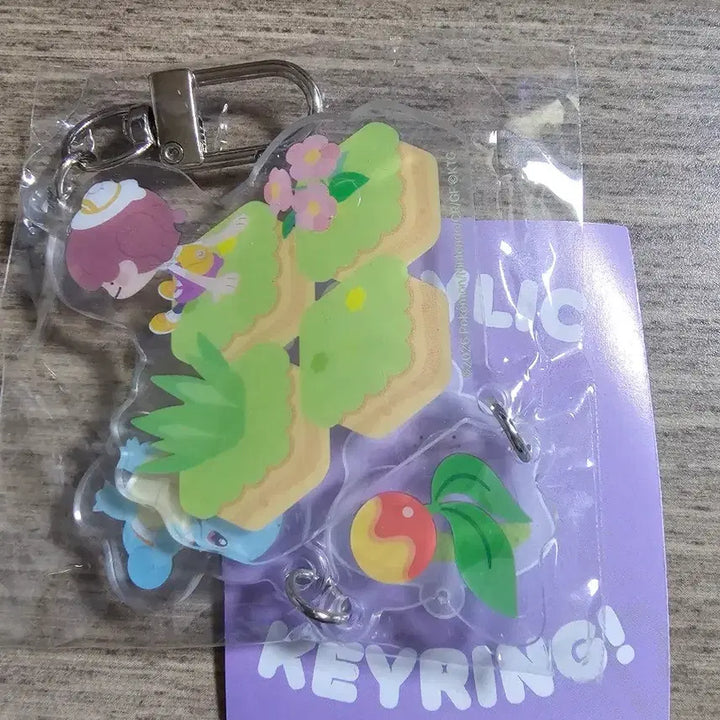 [BUNJANG] Poco Pía Squirtle Acrylic Keyring / 성수 무신사 포코피아 아크릴 키링 꼬부기