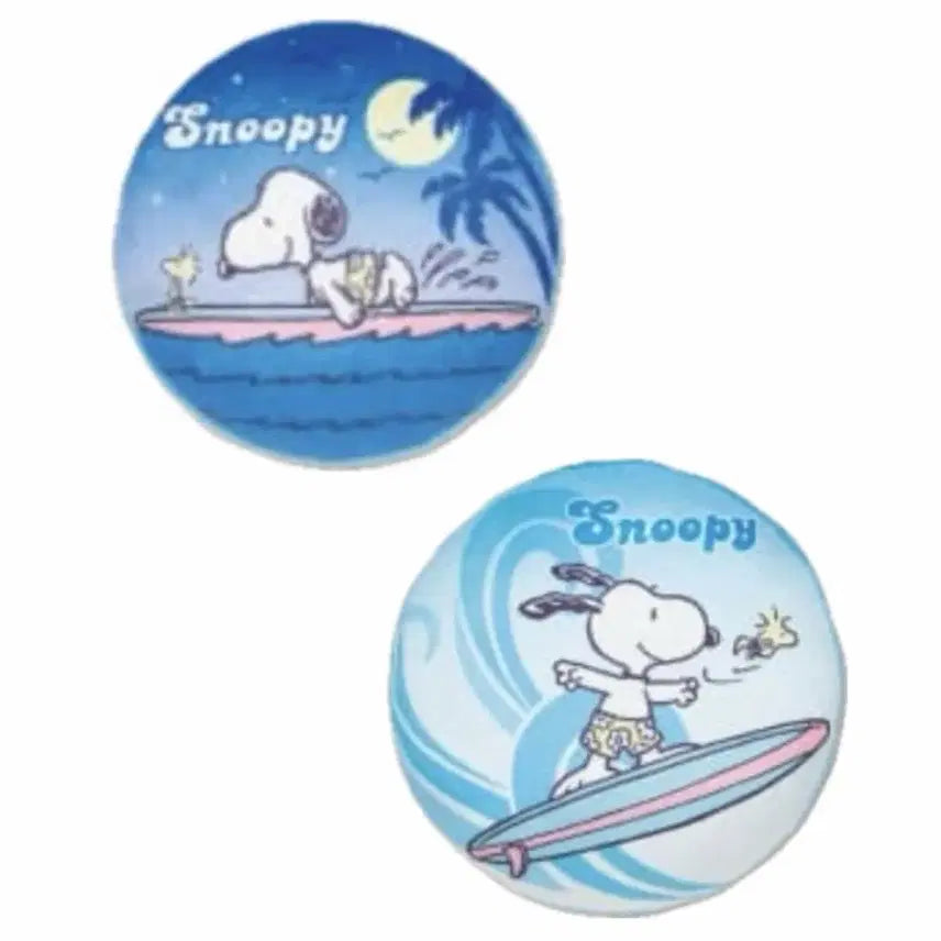 [BUNJANG] Sanrio Snoopy Double-Sided Cushion (Blue) / 산리오 스누피 아타리쿠지 양면 쿠션 (블루)