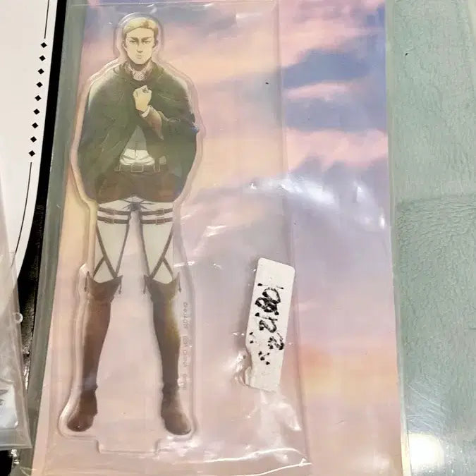 [BUNJANG] Attack on Titan Individual Resolve Lottery Prize E Erwin Acrylic Stand / 진격거 각자의 결의 쿠지 E상 엘빈 아크릴