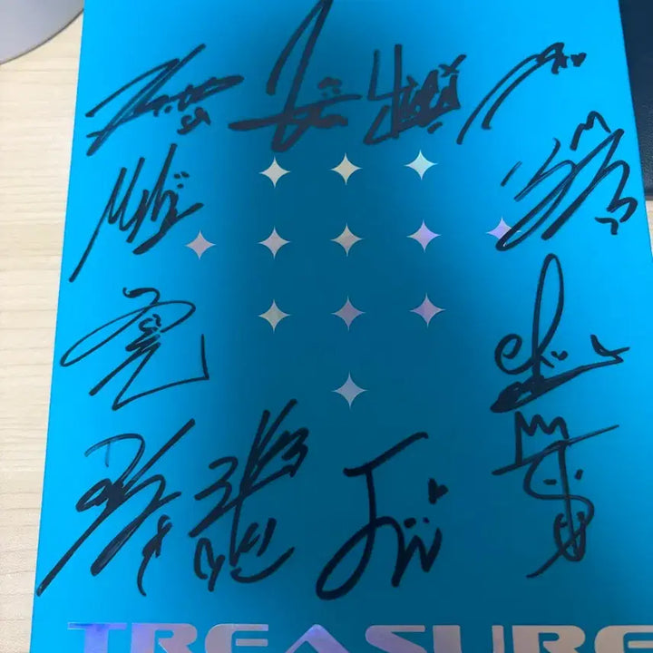 [BUNJANG] TREASURE Official 1st Album Autographed / [비매] 트레저 정규 1집 친필 싸인 앨범
