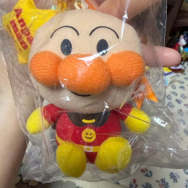 [BUNJANG] Anpanman Doll Keychain / 호빵맨 인형 키링