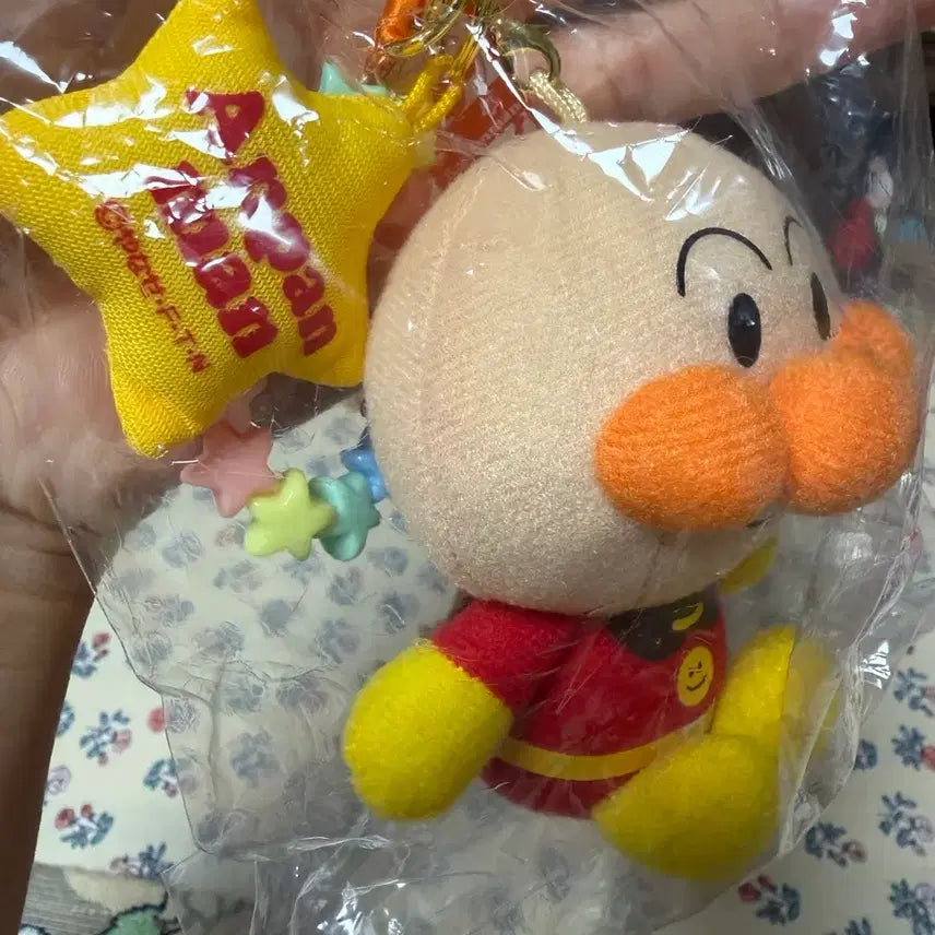 [BUNJANG] Anpanman Doll Keychain / 호빵맨 인형 키링