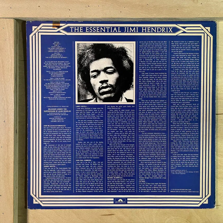 [BUNJANG] Jimi Hendrix Essential Jimi Hendrix Volume Two 1979 LP / Jimi Hendrix 일본 1979년 LP