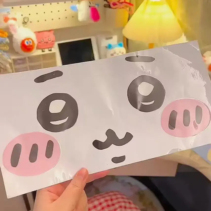 [BUNJANG] Chiikawa DIY Transparent Big Sticker / 치이카와 DIY 투명 빅스티커