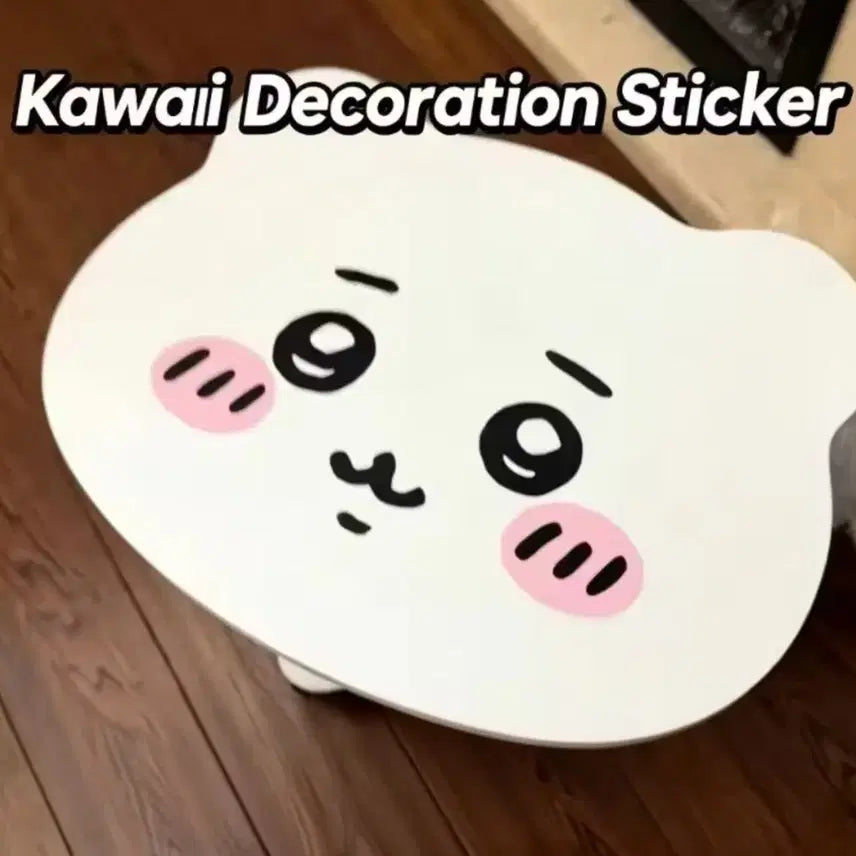 [BUNJANG] Chiikawa DIY Transparent Big Sticker / 치이카와 DIY 투명 빅스티커