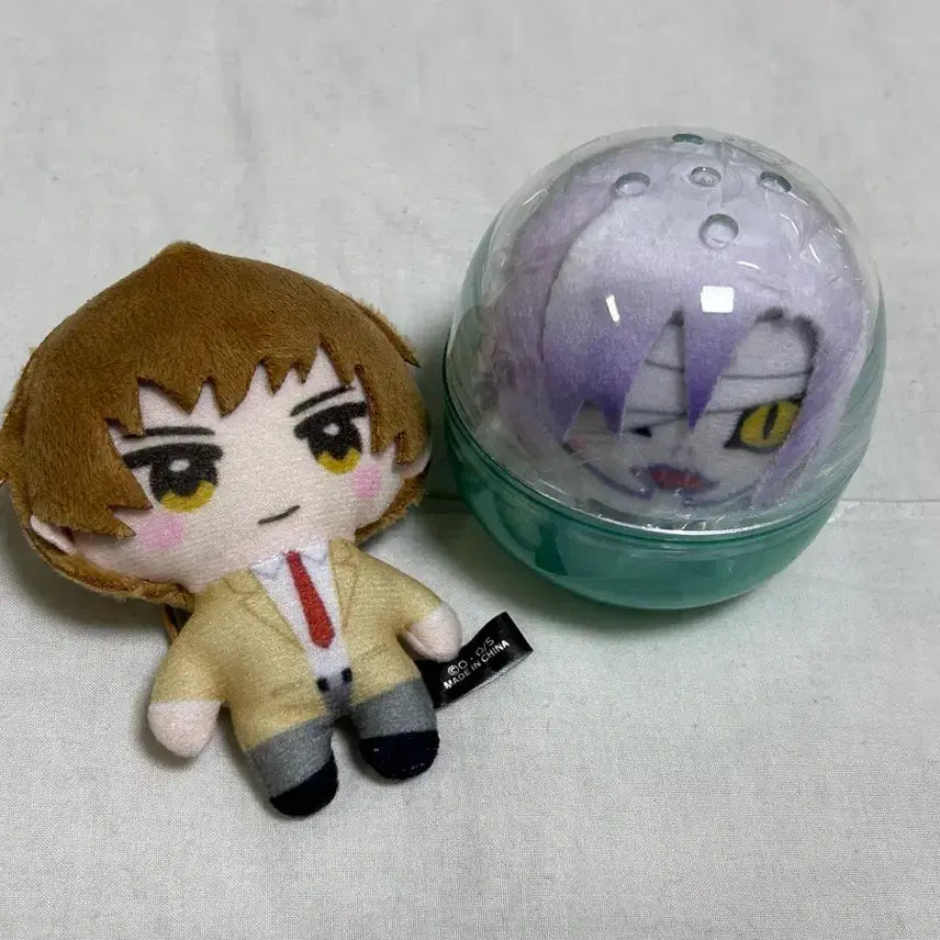 [BUNJANG] Death Note Kapuko Nui Plush Doll Set - Light Yagami &amp; Ryuk / 데스노트 카푸코 누이 인형 가챠 야가미 라이토 + 렘 일괄 데노