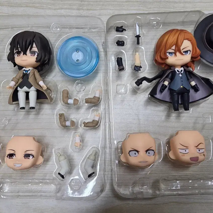 [BUNJANG] Bungo Stray Dogs Dazai &amp; Chuuya Nendoroid / 문스독 다자이, 츄야 넨도 판매합니다.