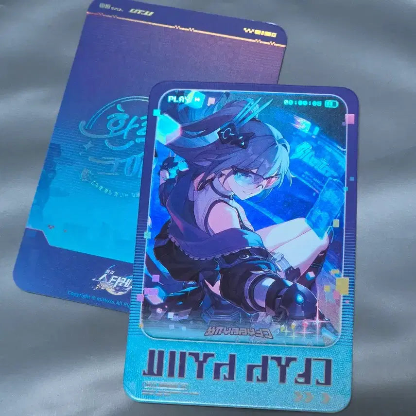 [BUNJANG] Honkai: Star Rail Silver Wolf Cosmic Force Photocard / 호요랜드 붕스 은랑 포카 / 붕괴 스타레일 코스믹포스 포토카드