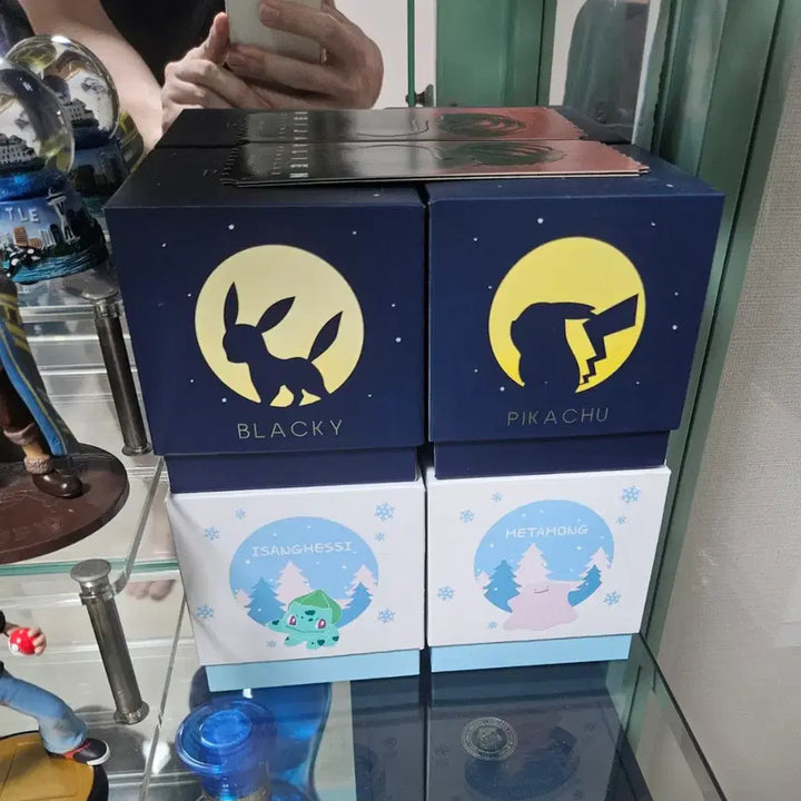 [BUNJANG] Pokemon Lotteria Snow Globe Bundle Set / 포켓몬 롯데리아 스노우볼 일괄
