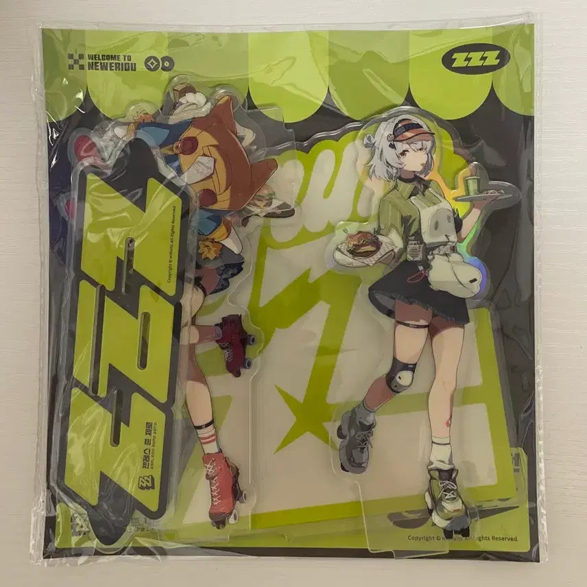 [BUNJANG] Zenless Zone Zero Frankburger Collaboration Acrylic Stand (Sealed) / 젠존제 프랭크버거 콜라보 아크릴스탠드 미개봉 젠레스 존 제로 호요랜드
