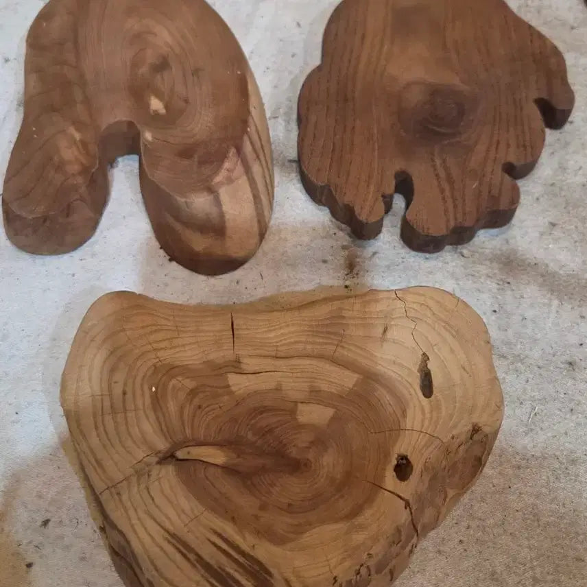 [BUNJANG] Small Wooden Base Set / 작은 나무 좌대 6점