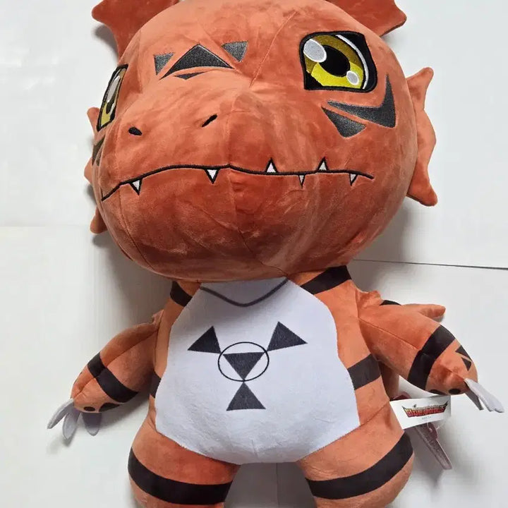 [BUNJANG] Digimon Guilmon Extra Large Plush 50cm / [새상품]디지몬 길몬 특대형 인형 50cm