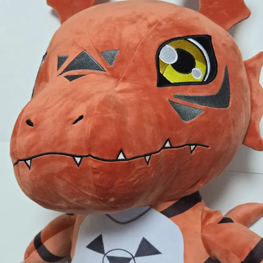 [BUNJANG] Digimon Guilmon Extra Large Plush 50cm / [새상품]디지몬 길몬 특대형 인형 50cm