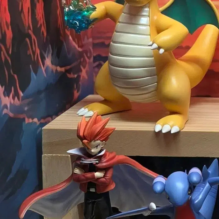 [BUNJANG] Red Art Dragonite Pokemon Resin Statue / red art 목호 망나뇽 포켓몬 레진
