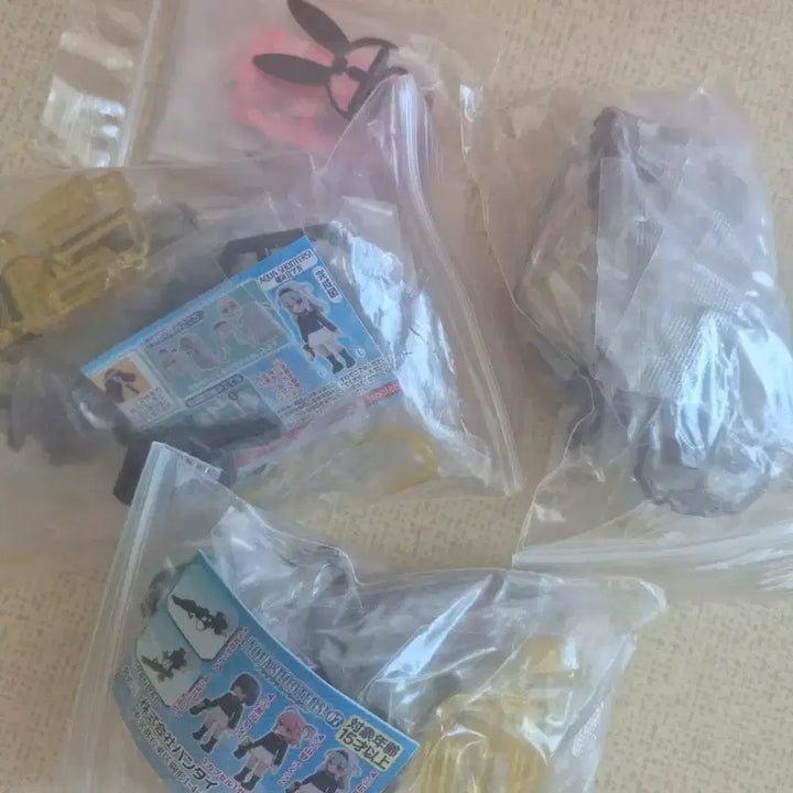[BUNJANG] AQUA SHOOTERS! 07 Weapon Figure / 세제품 AQUA SHOOTERS! 07 아쿠아 슈터즈 무기 피규어