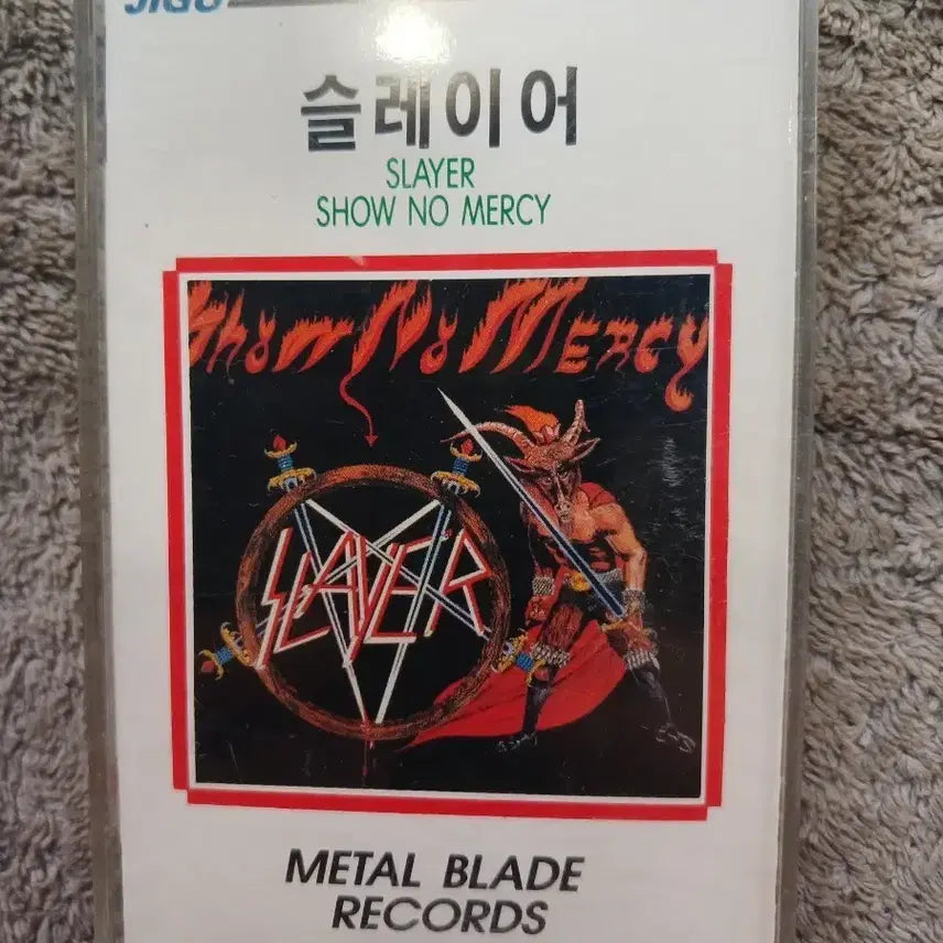[BUNJANG] Slayer Show No Mercy Cassette / 슬레이어 쇼우 노 머시 카세트