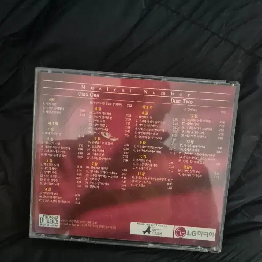 [BUNJANG] The Last Empress Musical OST 2CD / 뮤지컬 명성황후 2cd 음반시디