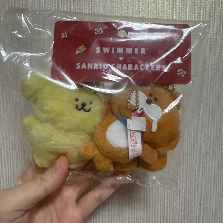 [BUNJANG] Sanrio x Swimmer Collaboration Plush Doll / 산리오 &amp; 스위머 콜라보 인형