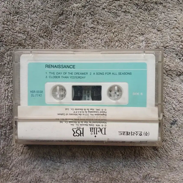 [BUNJANG] Renaissance Cassette Tape / 르네상스 카세트 테이프