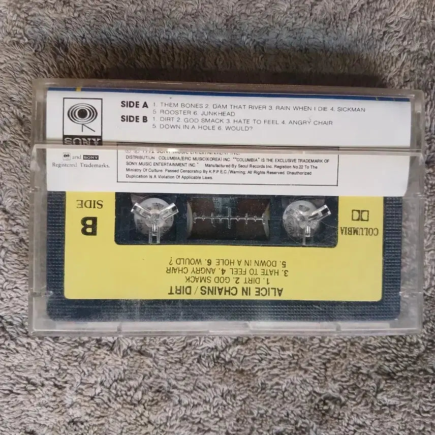 [BUNJANG] Alice in Chains Dirt Cassette Tape / Alice in Chains Dirt 카세트 테이프