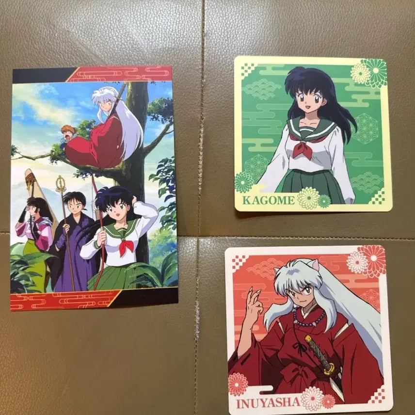 [BUNJANG] Inuyasha Pop-up Coaster &amp; Memorial Goods Bundle Set / 이누야샤 팝업 코스터, 메모리얼 일괄