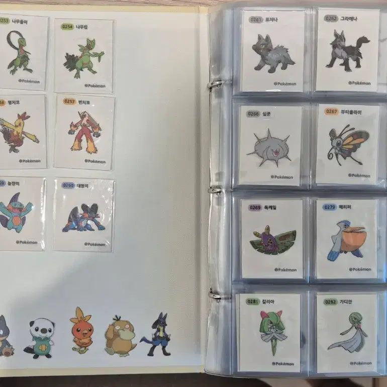 [BUNJANG] Pokemon Bread Stickers Bundle Set (180 pcs) / 포켓몬빵 띠부씰 일괄판매