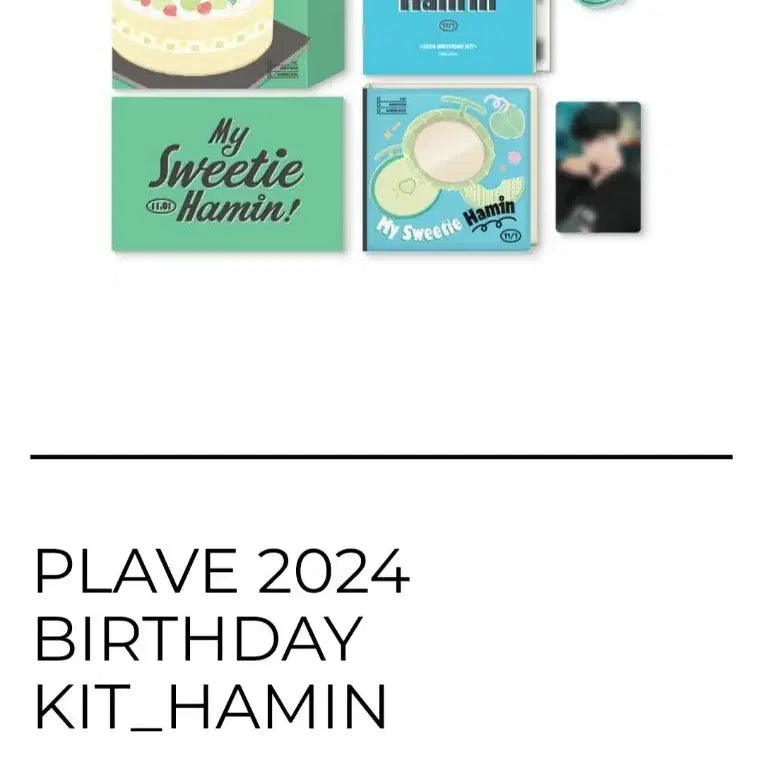 [BUNJANG] PLAVE Hamin 2024 Birthday Kit / 플레이브 하민 2024 생일키트 미개봉 팝니다