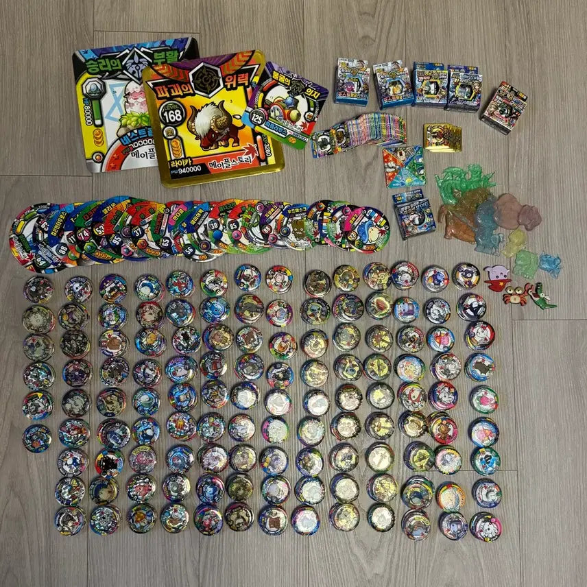[BUNJANG] MapleStory Paper Ttakji Bundle (1300+ Large Ttakji) / 메이플스토리 딱지