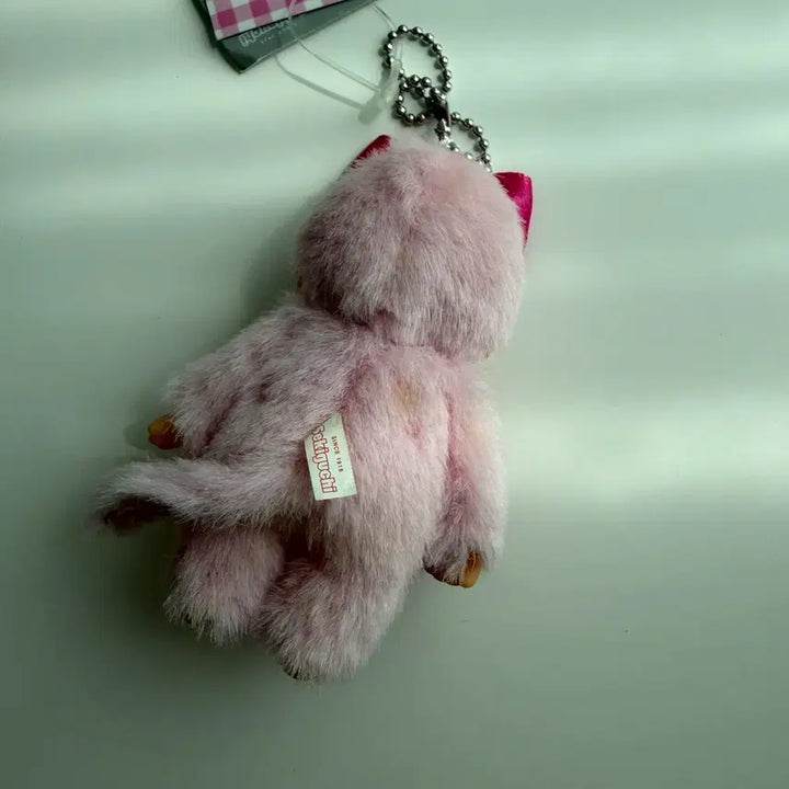 [BUNJANG] Monchhichi Macaron Pink Plush (Tag Included) / 마카롱 몬치치 핑크(택있음)