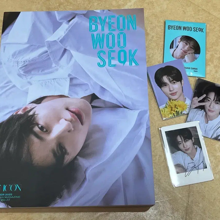 [BUNJANG] Byeon Woo Seok DICON E Type Photocard Bundle / 변우석 디아이콘 E타입 (위버스 특전 포함)