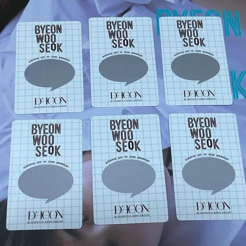 [BUNJANG] Byeon Woo Seok DICON E Type Photocard Bundle / 변우석 디아이콘 E타입 (위버스 특전 포함)