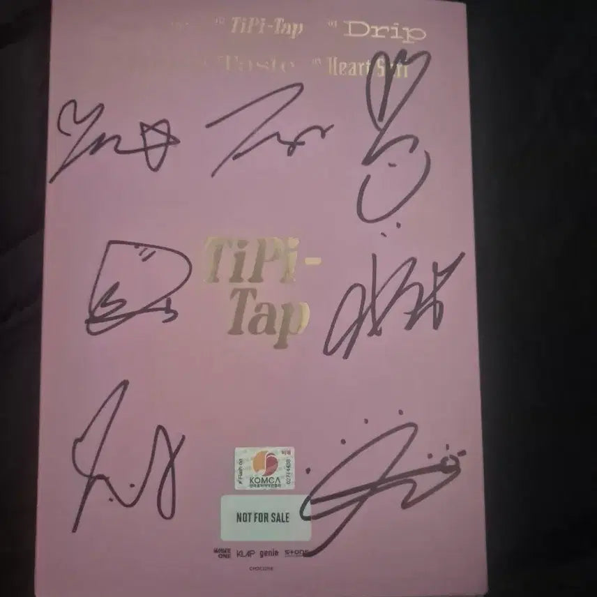 BUNJANG] Kep1er TiPi-Tap 6th Mini Album Signed Edition / 케플러